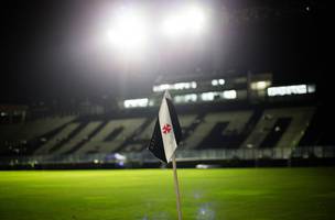 Bandeira do Vasco em Sao Januario (Foto: Matheus Lima/Vasco)