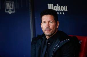 Coletiva de Diego Simeone, tecnico do Atletico de Madrid, antes de enfrentar o Botafogo (Foto: Oscar J Barroso/Presse  Sports)