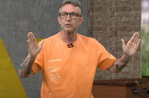 Craque Neto e o apresentador do programa 'Os Donos da Bola', da TV Band (Foto: Reproducao / Video)