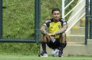 Dudu; Atletico-MG; Cidade do Galo (Foto: Pedro Souza/Atletico)