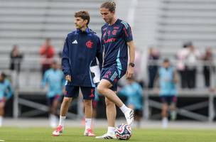 Filipe Luis durante treino do Flamengo nos Estados Unidos. (Foto: Gilvan de Souza/Flamengo)