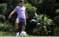 Jefferson Savarino em treino do Botafogo (Foto: Vitor Silva/Botafogo