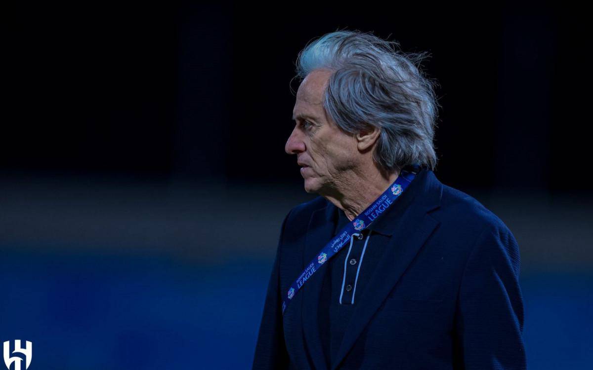 Jorge Jesus e o tecnico do Al-Hilal