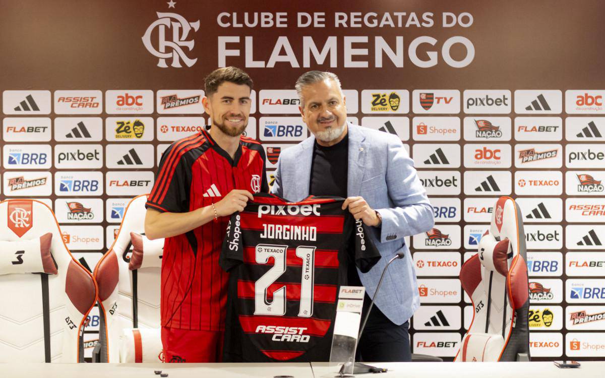 Jorginho usara a camisa 21 do Flamengo