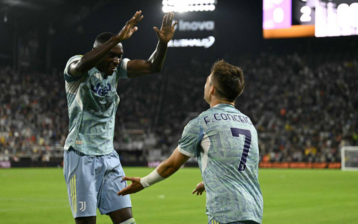 Kolo Muani e Francisco Conceicao brilharam na vitoria da Juventus