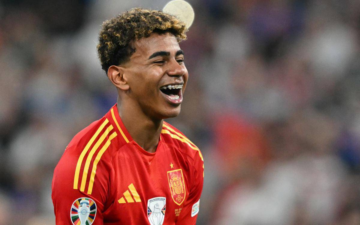 Lamine Yamal e um dos destaques da selecao espanhola