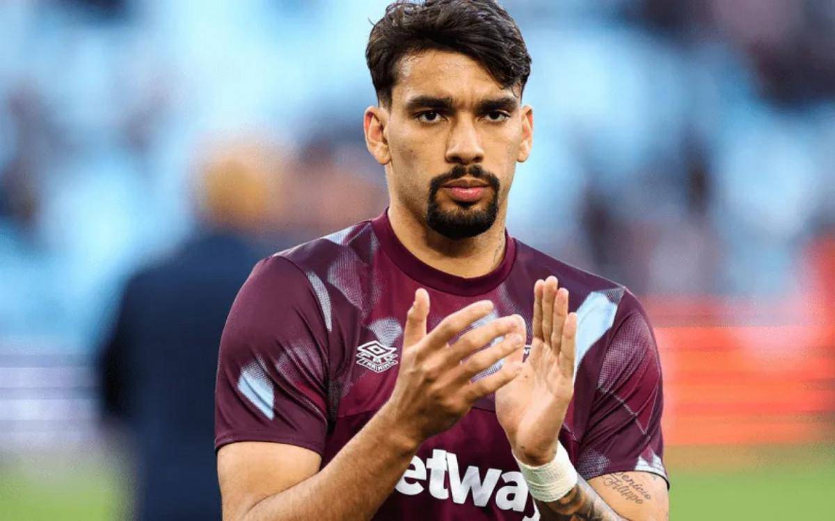 Lucas Paqueta, meio-campista do West Ham