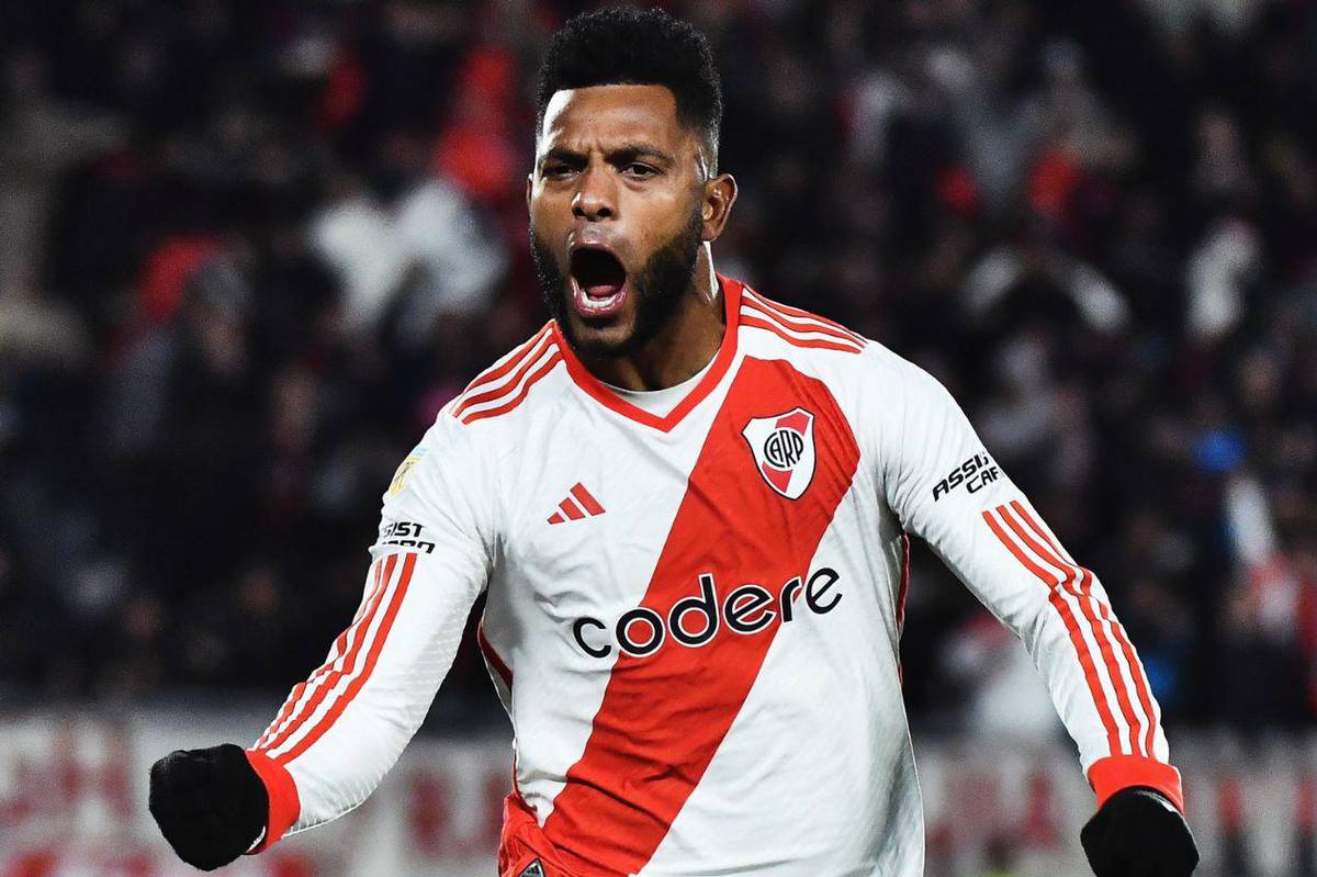 Miguel Borja em River Plate x Urawa Reds