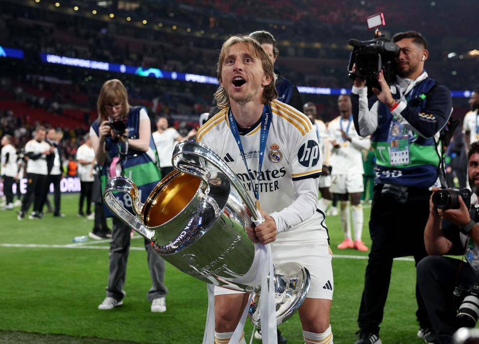 Modric, Real Madrid, Champions