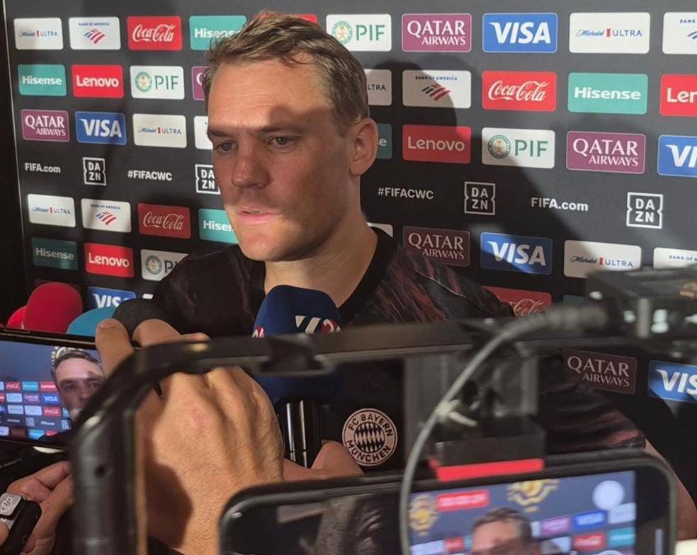 Neuer em entrevista apos Bayern 4 x 2 Flamengo