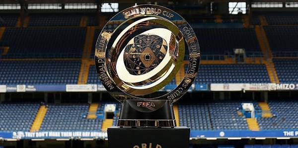 O trofeu da Copa do Mundo de Clubes 2025