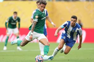 Palmeiras empatou com o Porto em 0 a 0 na estreia no Mundial de Clubes (Foto: CHARLY TRIBALLEAU / AFP)