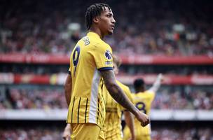 Pelo Brighton, Joao Pedro disputou 70 jogos, fez 30 gols e deu dez assistencias (Foto: Benjamin Cremel / AFP)