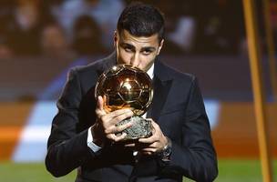 Rodri vence o premio da Bola de Ouro (Foto: Reuters)