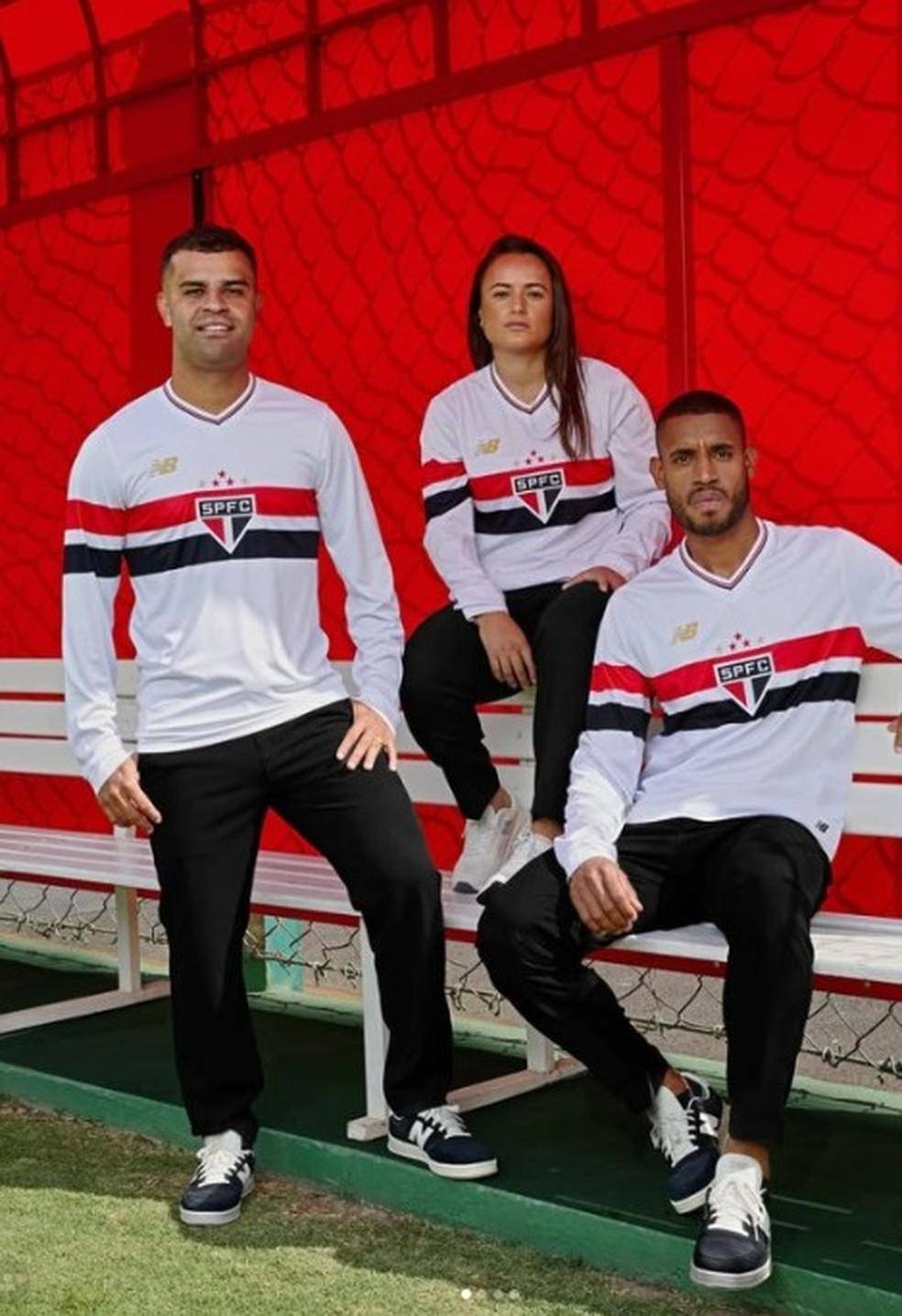 Sao Paulo lanca uniforme em homenagem ao Mundial de 2005