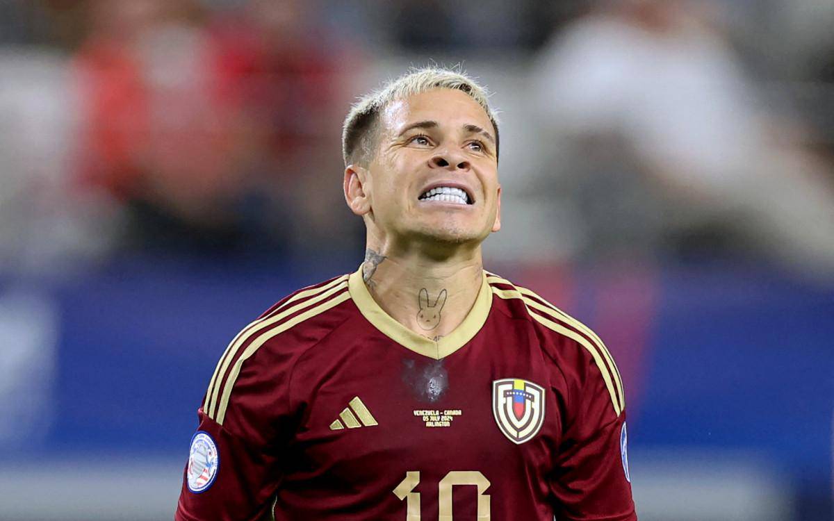 Soteldo e o novo reforco do Fluminense