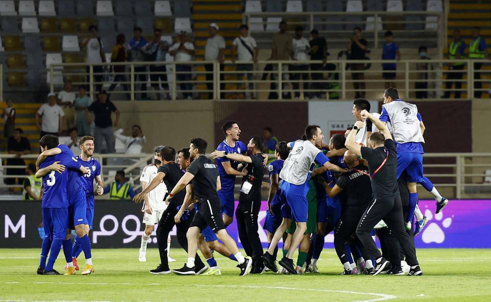 Uzbequistao garante vaga na Copa do Mundo de 2026