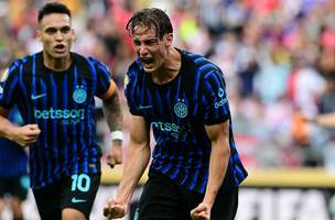 Vibracao de Esposito, da Inter de Milao (Foto: Pablo Porciuncula / AFP)