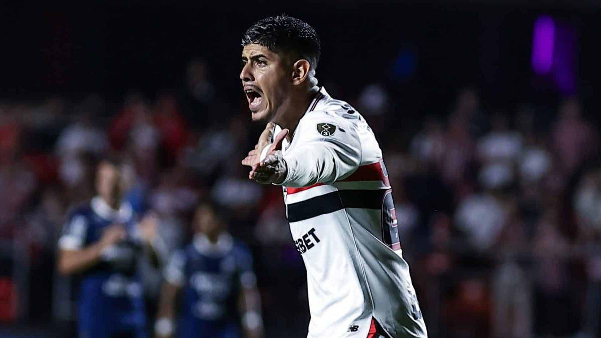 Alan Franco, zagueiro do Sao Paulo