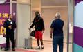 Elenco do Flamengo retorna ao Rio de Janeiro depois da eliminacao na Copa do Mundo de Clubes da FIFA (Foto: Internet