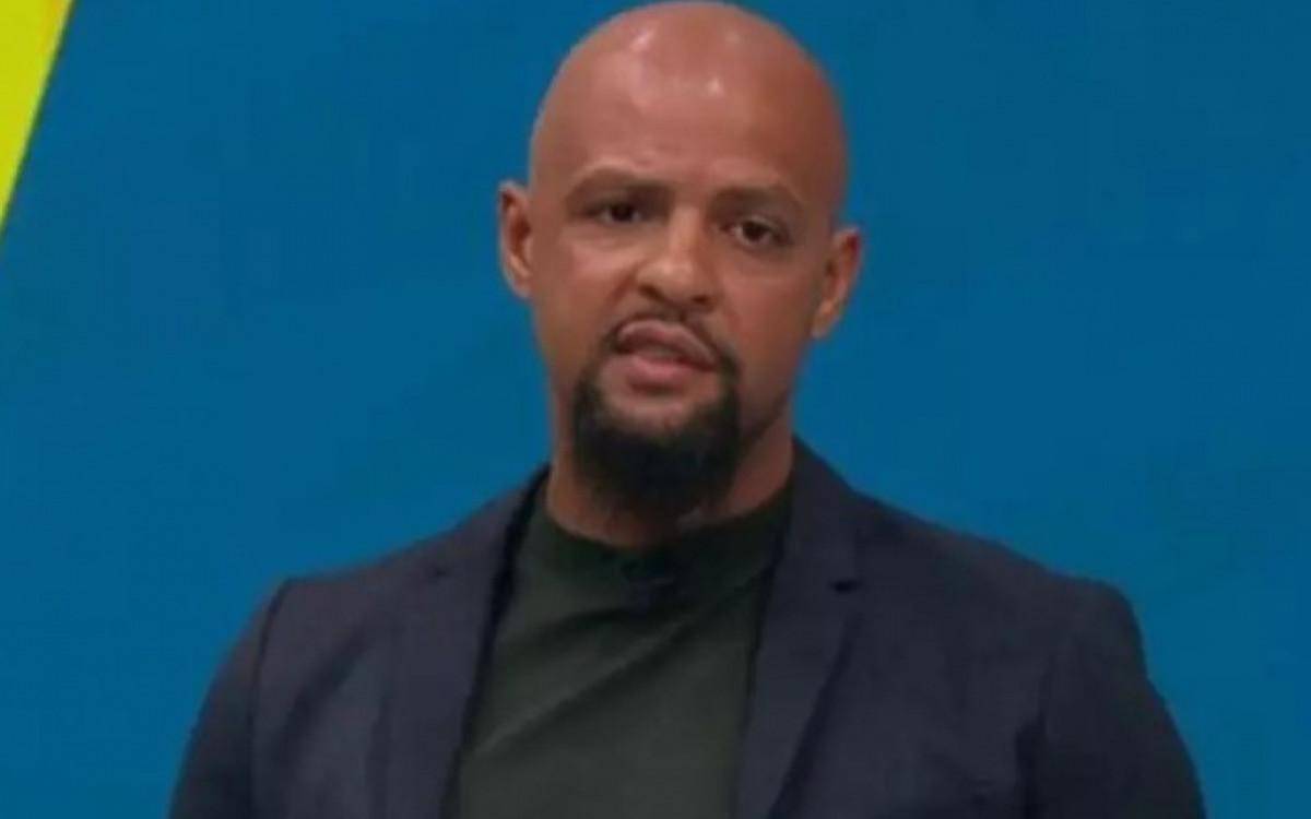 Felipe Melo e comentarista do SporTV