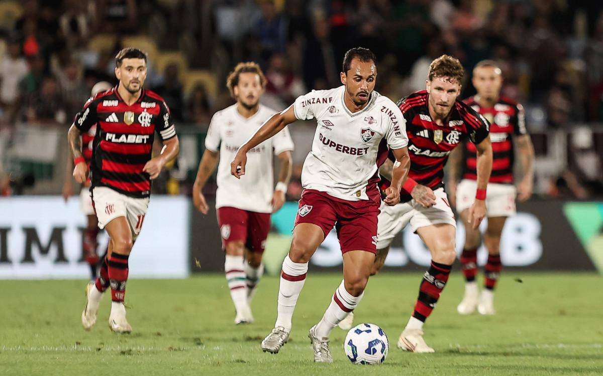 Flamengo e Fluminense se enfrentaram no Maracana