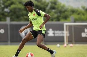 Gabriel Souza, o GB, em treino do Vasco (Foto: Dikran Sahagian / Vasco)