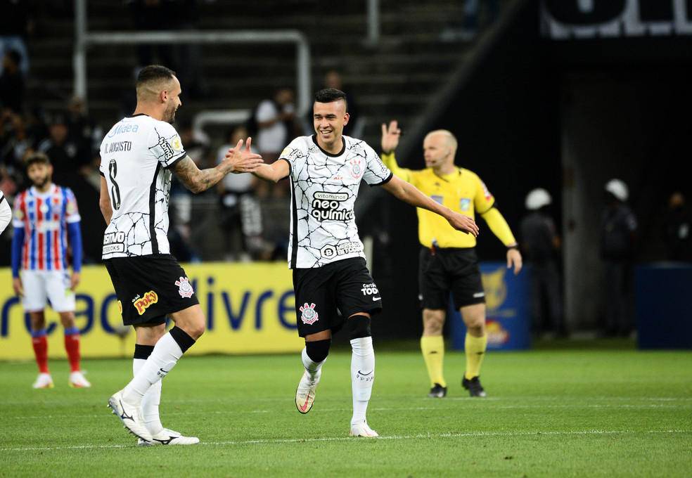 Gol Cantillo Corinthians x Bahia