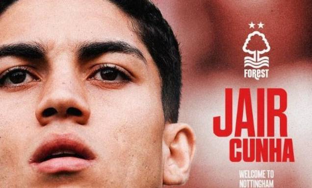 Nottingham Forest contrata Jair Cunha, zagueiro ex-Botafogo