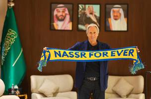 Jorge Jesus e apresentado como treinador do Al-Nassr (Foto: Divulgacao)