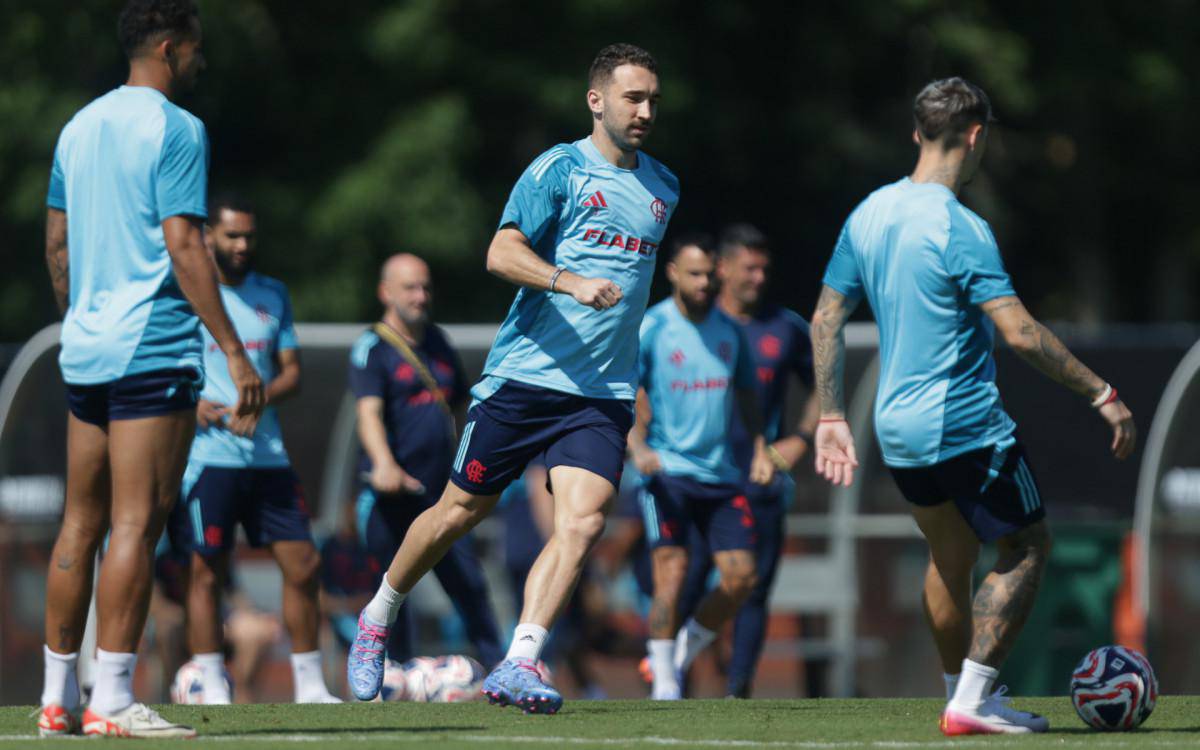 Leo Ortiz e um dos destaques do Flamengo