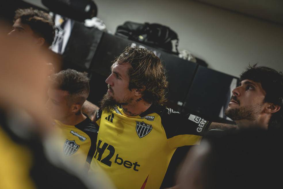 Lyanco, zagueiro do Atletico-MG, antes do jogo contra o Bahia