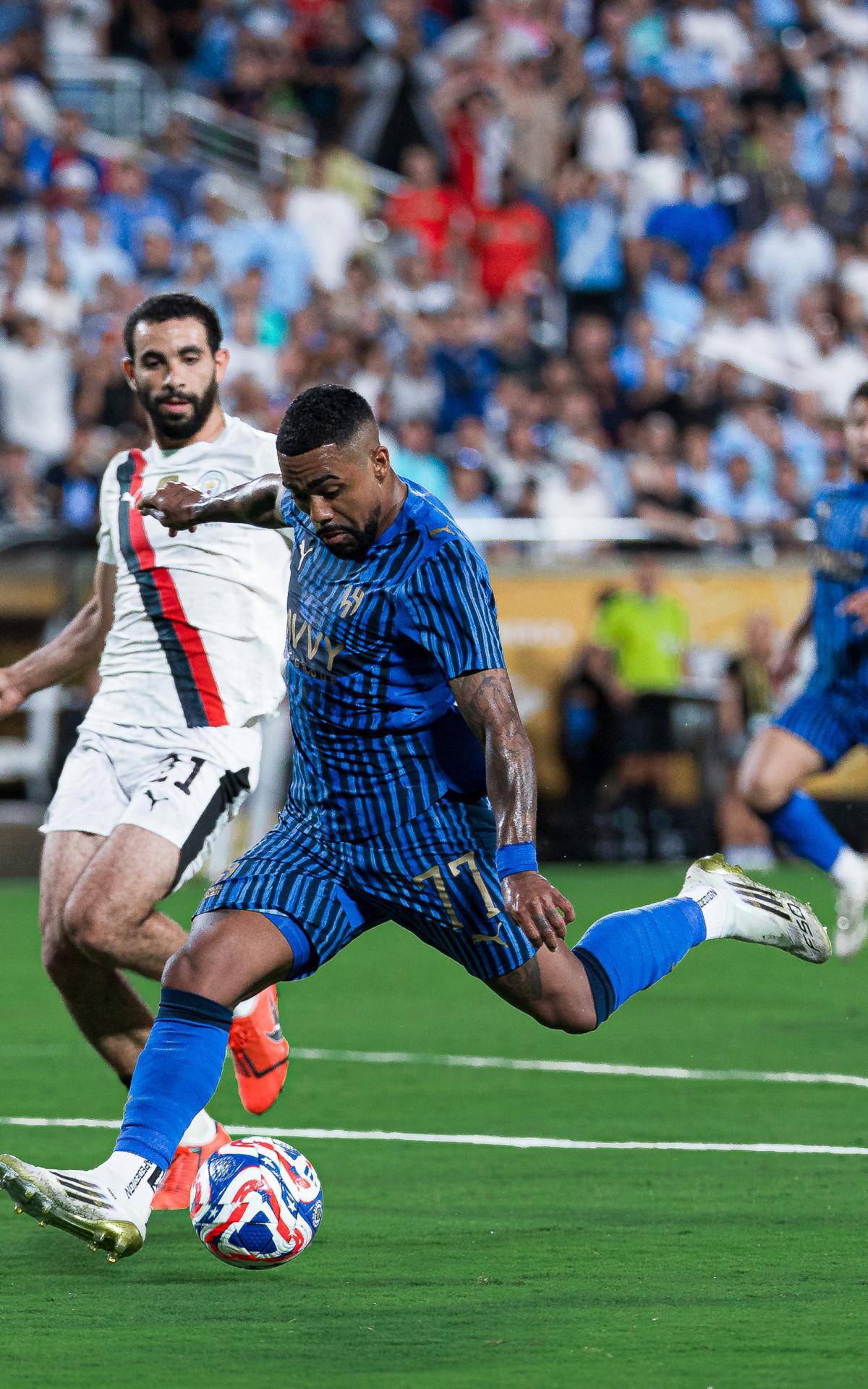 Malcom brilhou na vitoria do Al-Hilal sobre o Manchester City