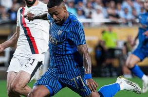 Malcom brilhou na vitoria do Al-Hilal sobre o Manchester City (Foto: Divulgacao/X @Alhilal_EN)