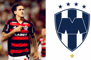 Monterrey, do Mexico, sonda situacao de Pedro no Flamengo, afirma jornalista (Foto: Adriano Fontes/Flamengo | Reproducao)