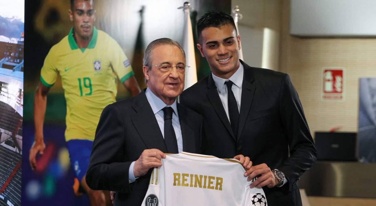Reinier chegou ao Real Madrid em 2020, mas nunca atuou pelo clube