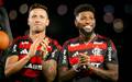 Saul e Emerson Royal, novos reforcos do Flamengo (Foto: Adriano Fontes/Flamengo