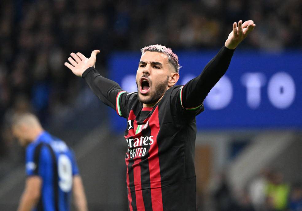 Theo Hernandez Inter x Milan Champions