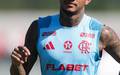Wesley em treino do Flamengo (Foto: Gilvan de Souza/Flamengo