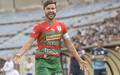 Cristiano, da Portuguesa, no jogo contra o XV de Piracicaba (Foto: Dorival Rosa / Portuguesa