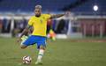 Douglas Luiz, volante da Selecao, em acao nas Olimpiadas (Foto: Lucas Figueiredo / CBF