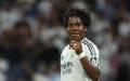 Endrick ainda buscava espaco no time do Real Madrid com Ancelotti (Foto: AFP