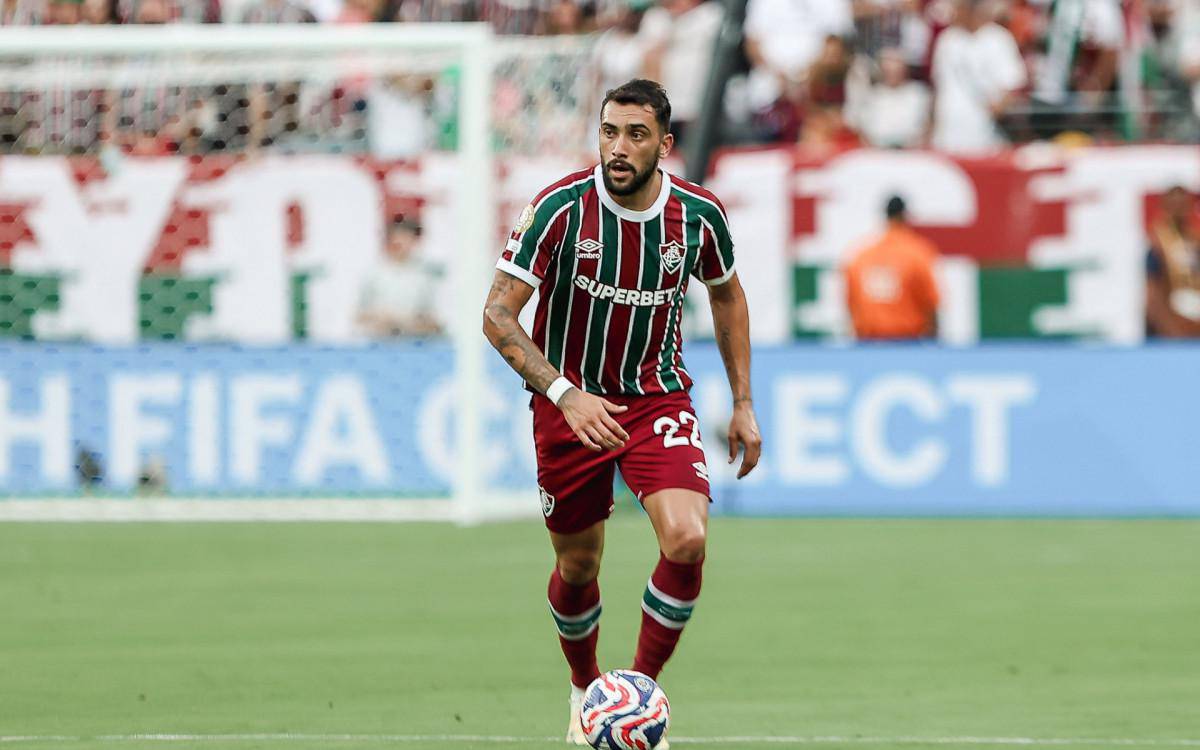 Freytes em acao pelo Fluminense no Mundial de Clubes