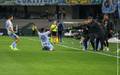 Garcez comemorando gol pelo Paysandu contra o Coritiba (Foto: Jorge Luis Totti/Paysandu