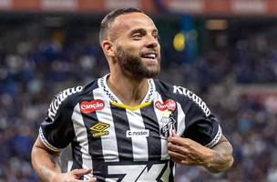 Guilherme voltou ao time do Santos marcando um gol e distribuindo uma assistencia (Foto: Reproducao / Gazeta Press)