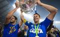 Henrique foi o capitao do Cruzeiro na conquista da Copa do Brasil (Foto: Agencia I7