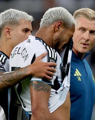 Lesionado em jogo do Newcastle, Joelinton corre risco de corte na Seleção