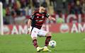 Leo Ortiz durante o confroto entre Flamengo x Deportivo Tachira pela Libertadores (Foto: Andre Durao