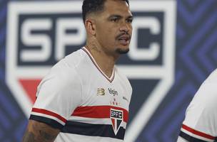 Luciano antes de jogo do Sao Paulo (Foto: Rubens Chiri/saopaulofc)