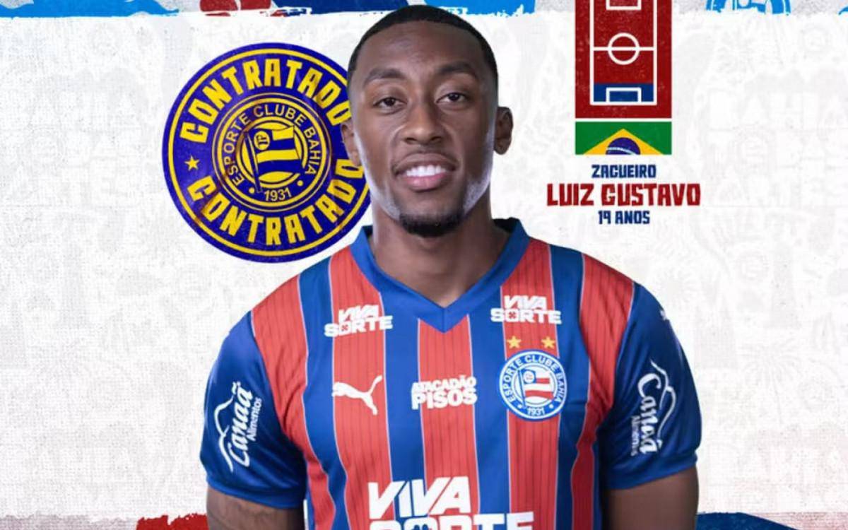 Luiz Gustavo, novo reforco do Bahia
